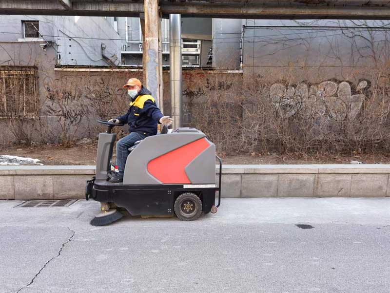 北京798藝術區使用揚子掃地機后，持續采購！